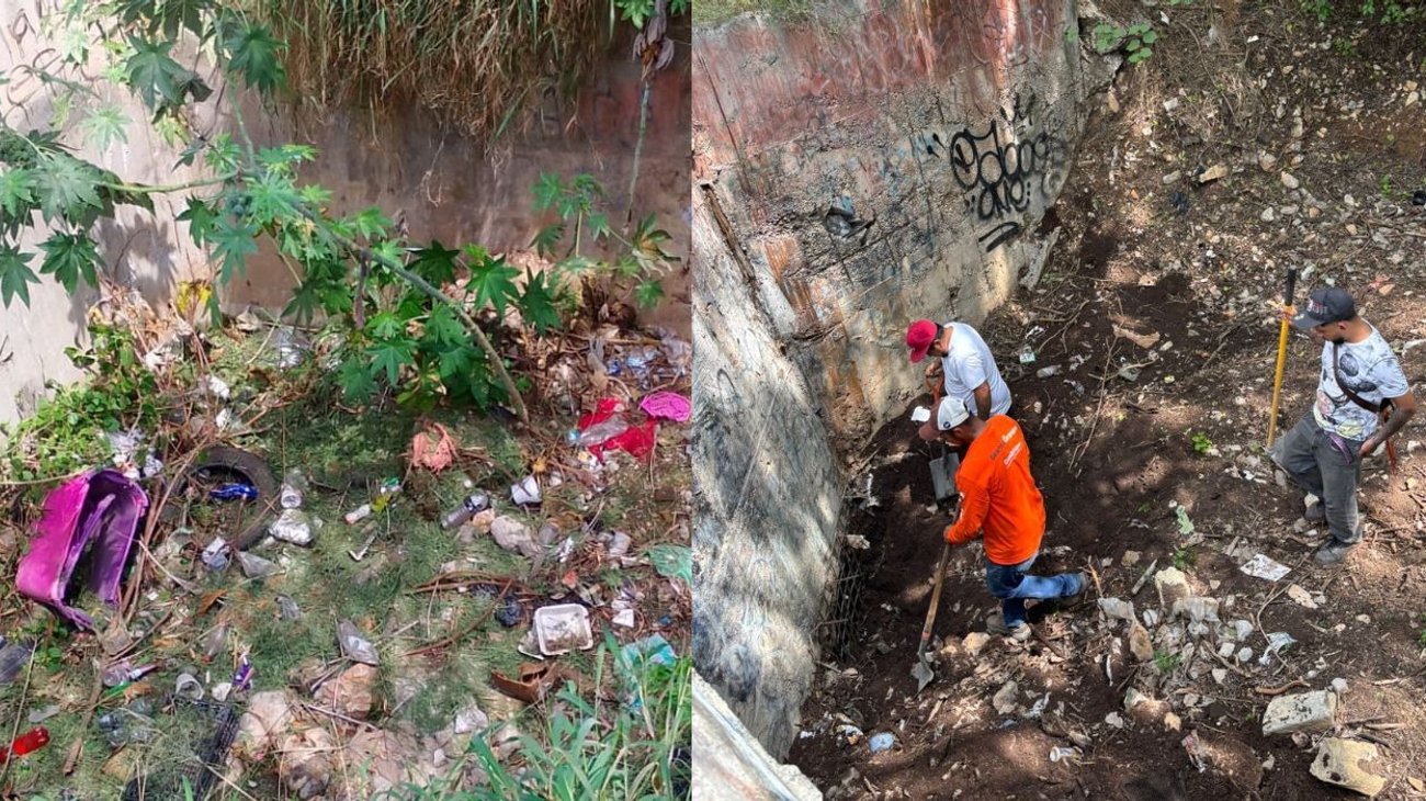 Retiran 59 toneladas de basura y escombro en Guadalupe