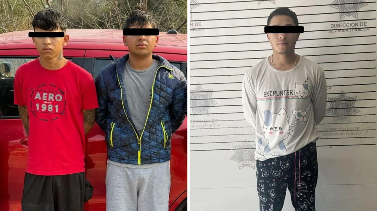 Detienen a ladrones originarios de Saltillo en Escobedo