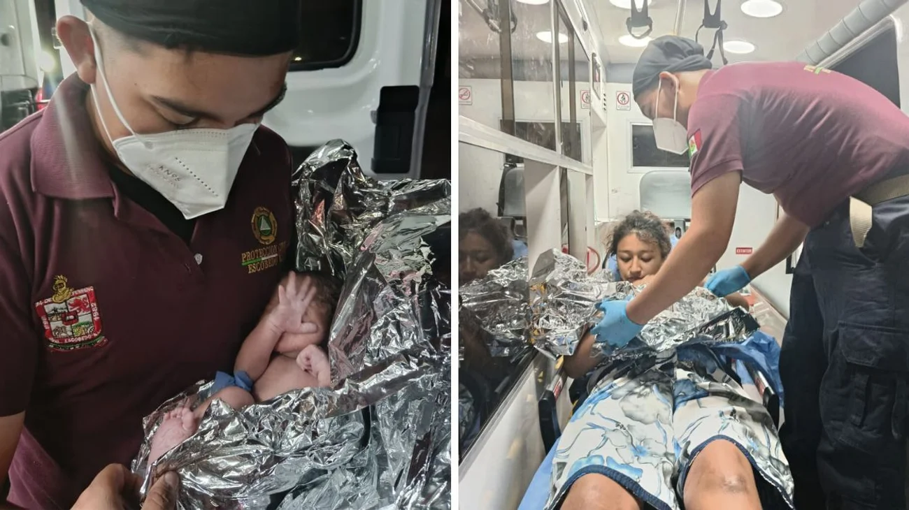 Paramédicos de Escobedo reciben a un bebé en Alianza Real