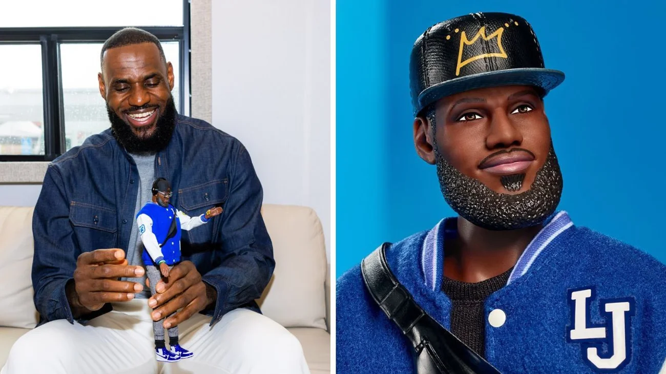LeBron James, primer embajador de Ken en la historia de 'Barbie'