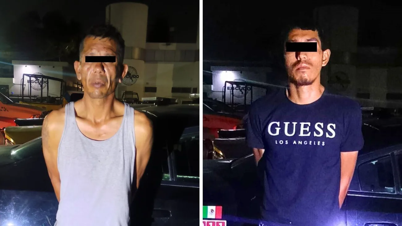 Detenidos por robo con violencia a otra persona en Monterrey