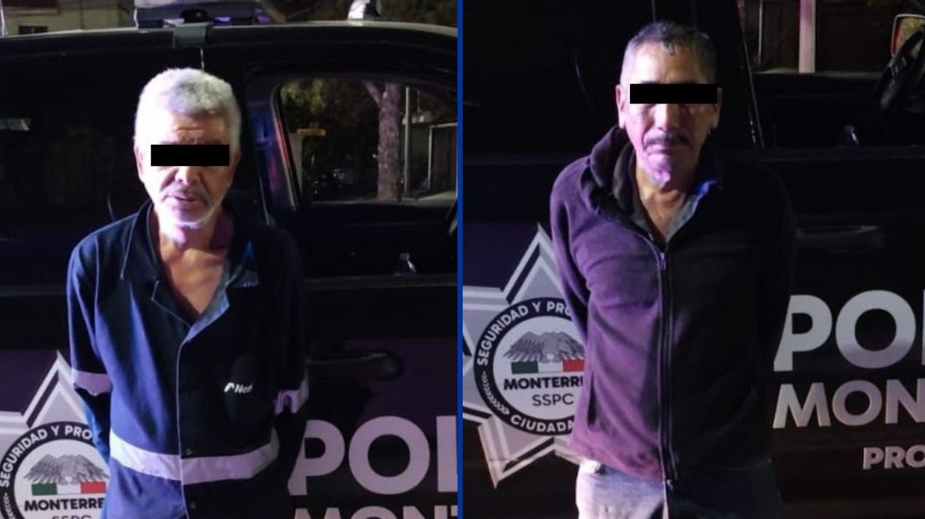 Detienen a dos por robo de cable en Monterrey