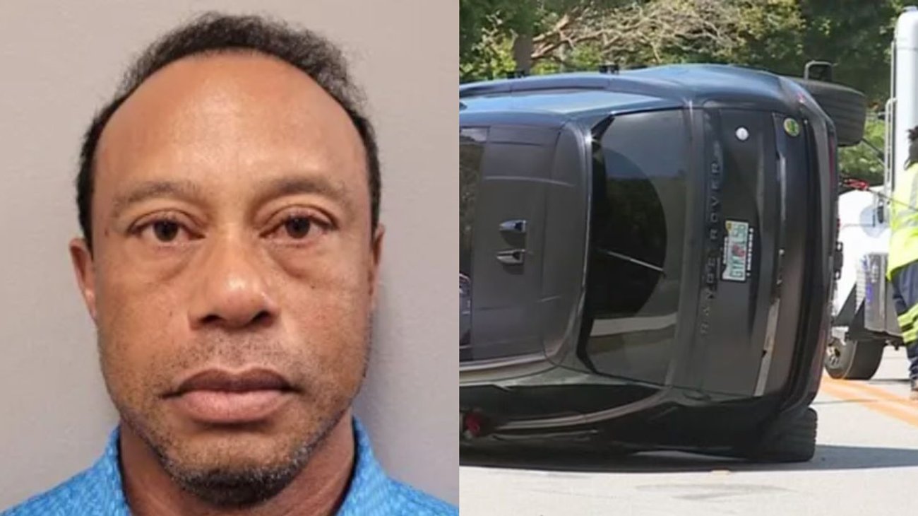 Tiger Woods queda libre tras accidente y arresto en Florida