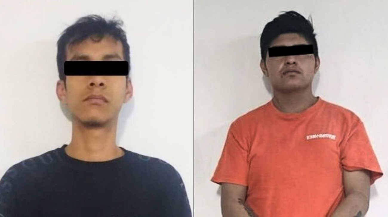 Caen dos por robo y narcomenudeo en Santa Catarina