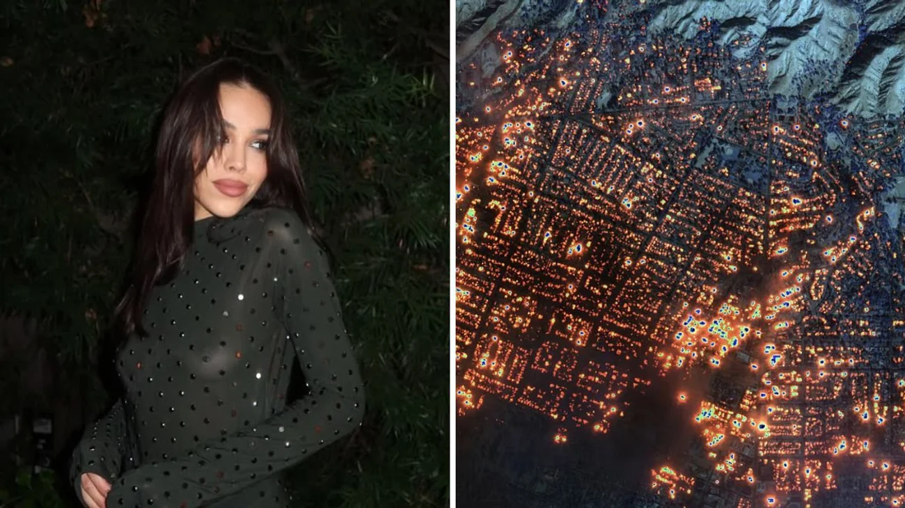 Nunca había sentido tanto miedo: Danna Paola tras incendios en LA