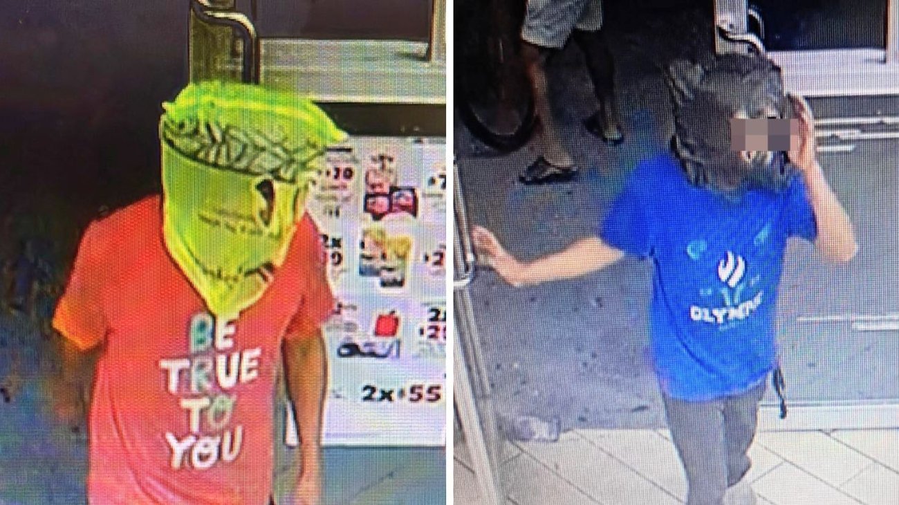 Cae asaltante enmascarado con bolsa de plástico en Monterrey