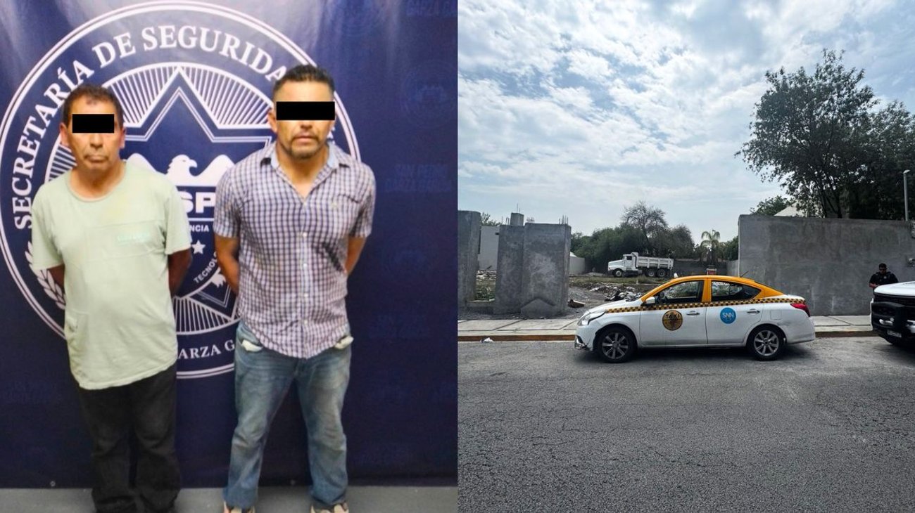 Detienen a dos hombres por presunto robo a casa en San Pedro
