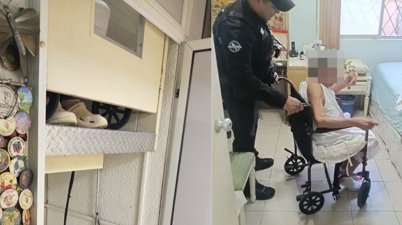 Falla elevador y rescatan a adulta mayor atrapada en su vivienda