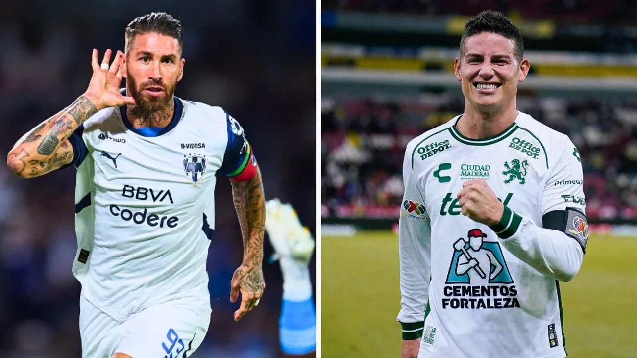 Sergio Ramos y James, convocados al Juego de Estrellas de la MLS