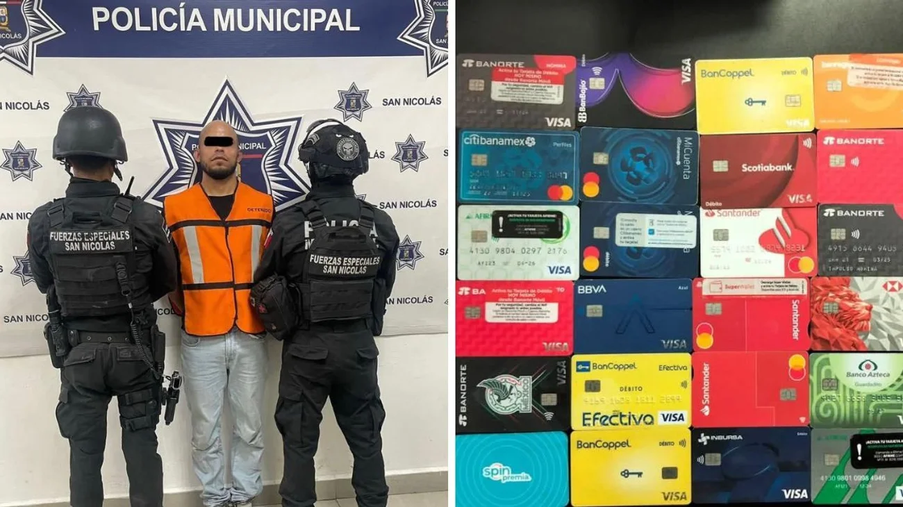 Cae venezolano con droga y tarjetas bancarias en San Nicolás