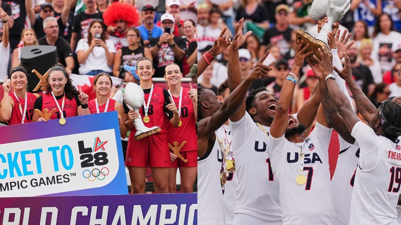 Estados Unidos y Canadá conquistan Mundial de flag football