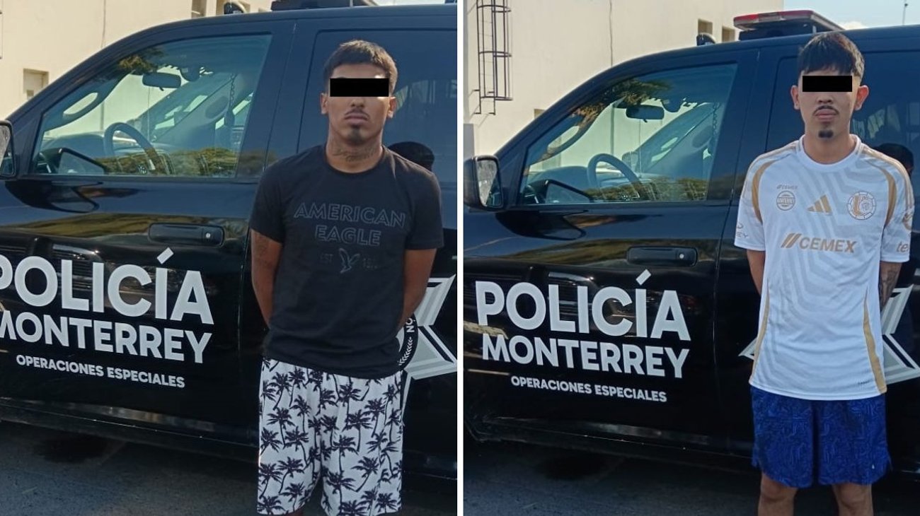 Detienen a jóvenes con 109 envoltorios de droga en Monterrey