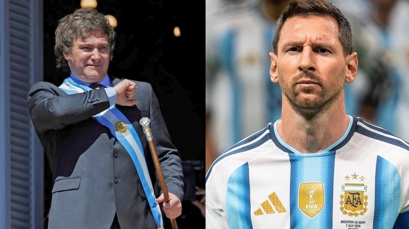 Milei a Messi tras retiro: Muchas gracias, hombre imposible