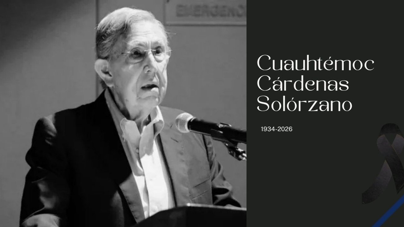 Muere Cuauhtémoc Cárdenas, fundador del PRD, a los 92 años