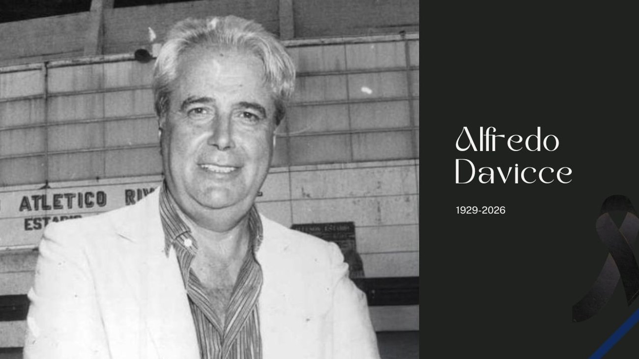 Fallece expresidente de River Plate Alfredo Davicce a los 95 años