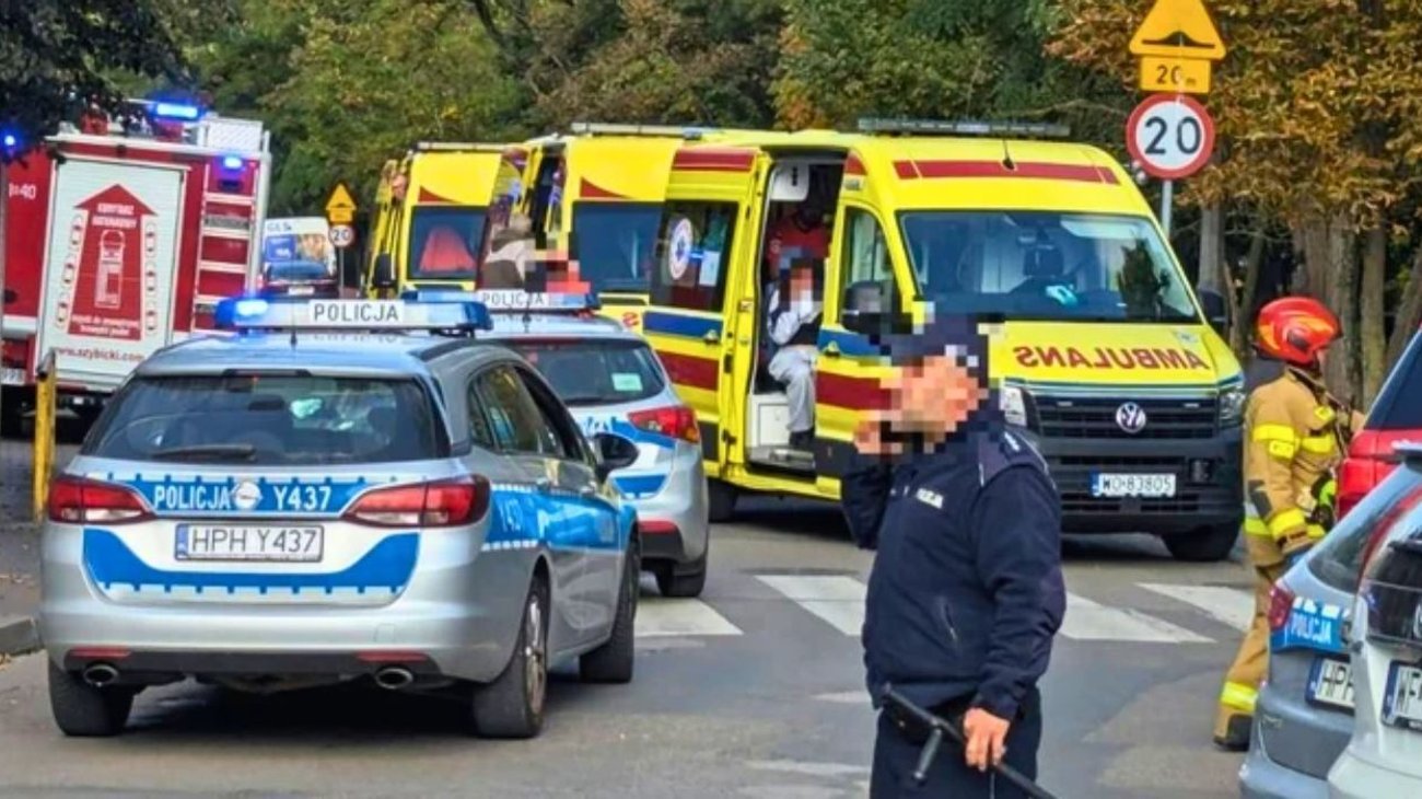 Joven ataca escuela en Polonia y causa al menos nueve heridos