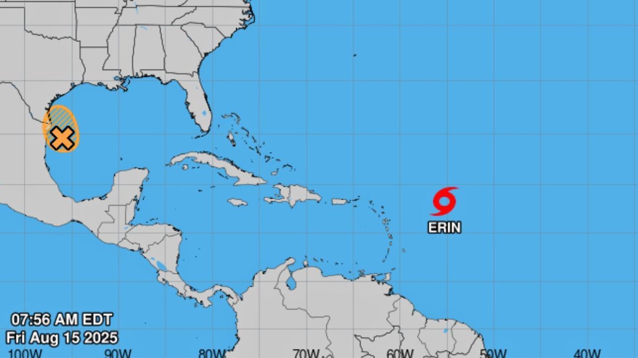 Tormenta Erin podría convertirse en huracán este viernes
