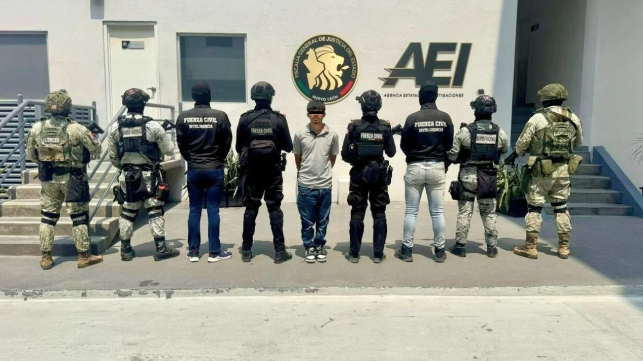Detienen a joven buscado por homicidio en operativo en Monterrey
