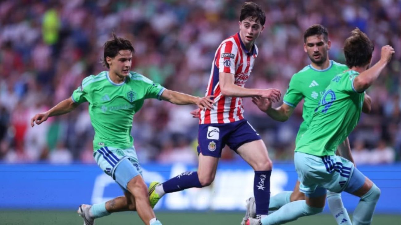 Cierra Chivas con triunfo ante Seattle en Leagues Cup