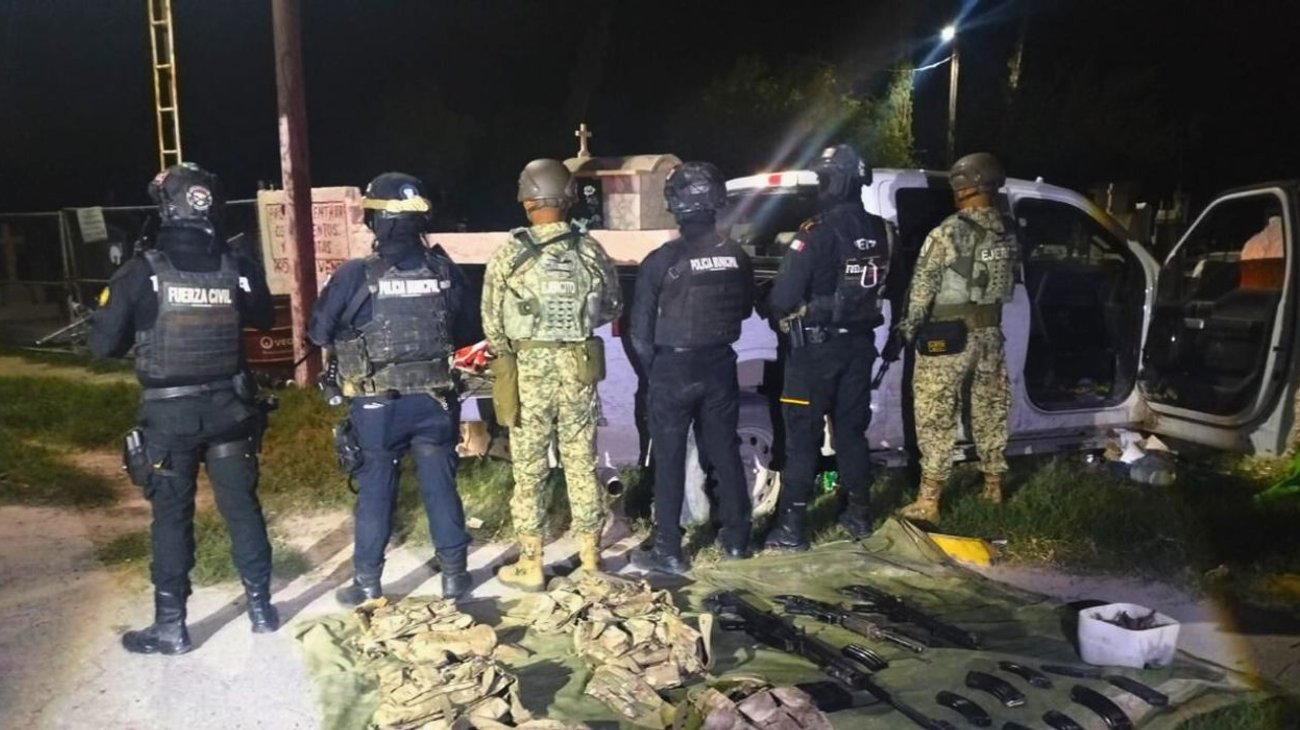 Agreden a policías municipales de Mina, no se reportan lesionados