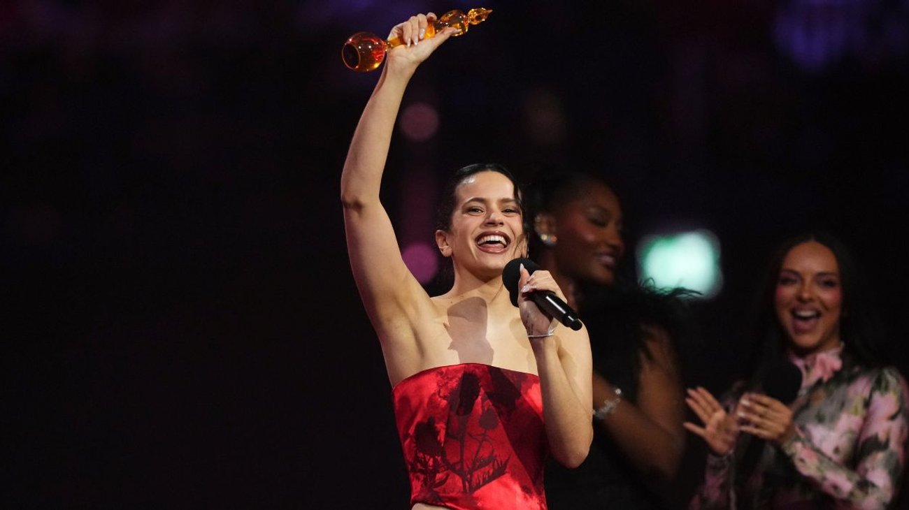 Rosalía logra el premio BRIT 2026 Artista Internacional del Año