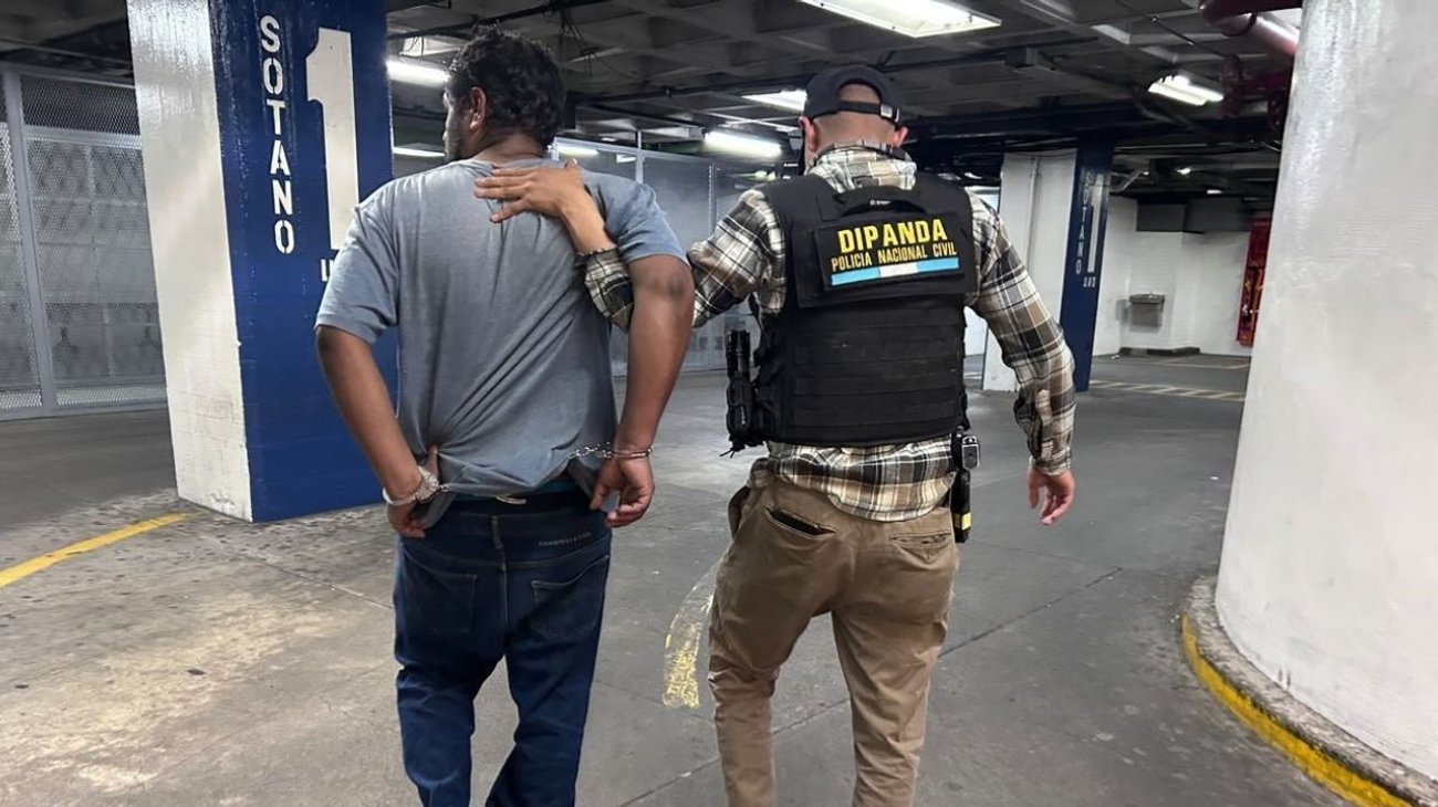 Capturan a presunto integrante de la Mara 18 en Guatemala