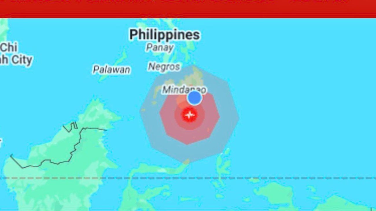 Terremoto de 6.5 sacude la isla filipina de Mindanao