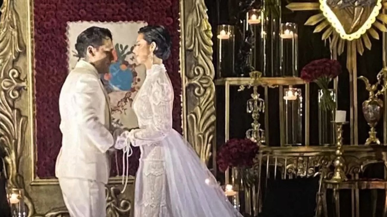 Angela Aguilar y Nodal frenan su boda religiosa en Zacatecas