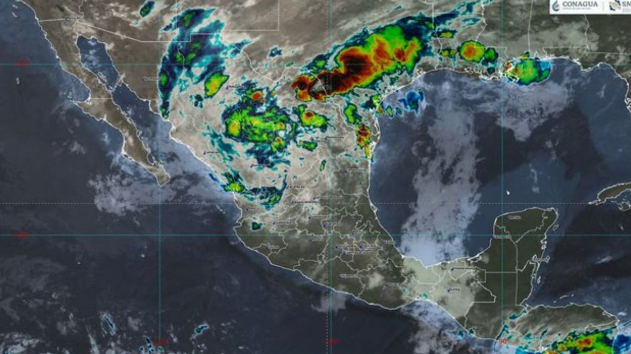 Protección Civil alerta por lluvias fuertes e intensas en México