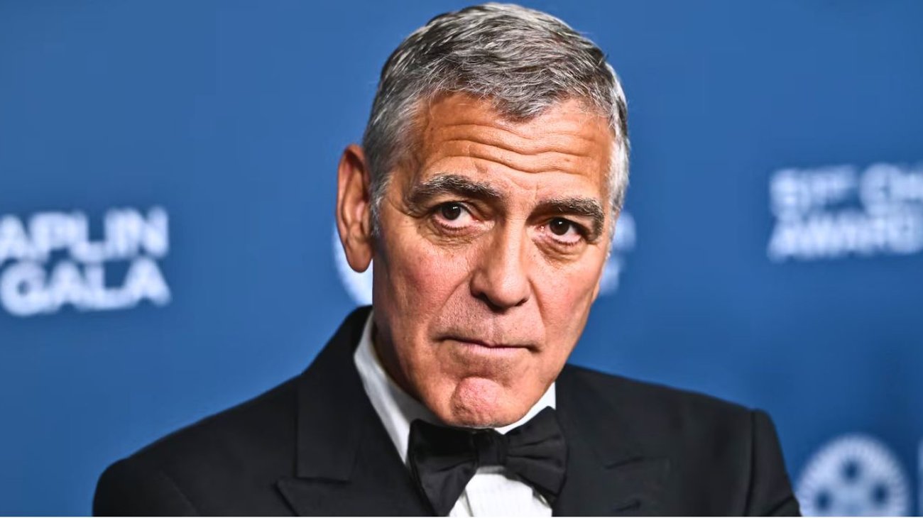 Evacúan a George Clooney y su familia por incendio en Francia