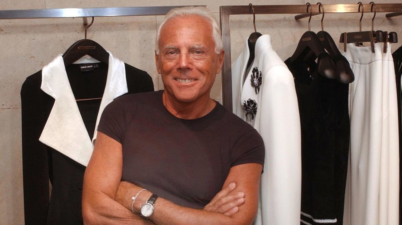 Testamento de Giorgio Armani revela inesperada sorpresa