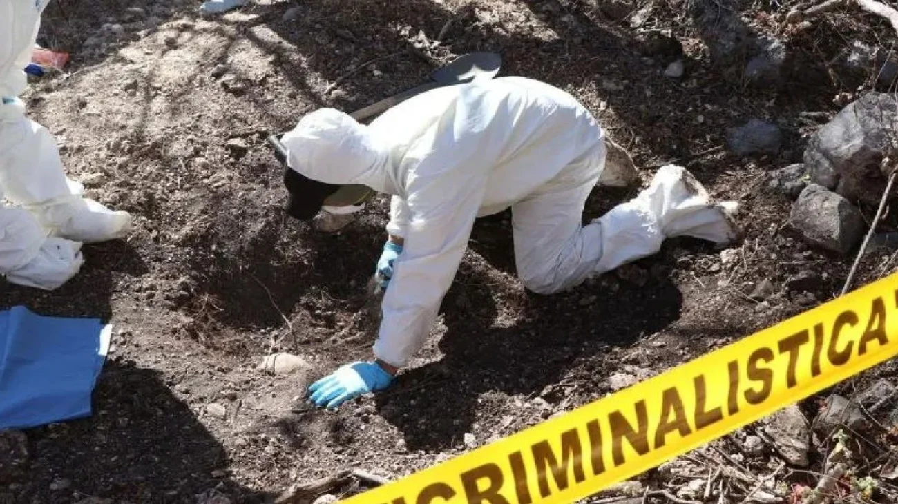 Hallan restos humanos de 10 en una fosa en Sonora