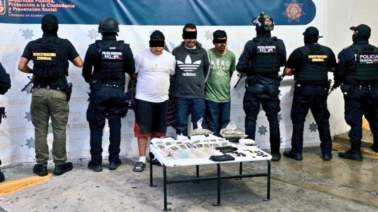 Detienen a tres generadores de violencia en Guadalupe
