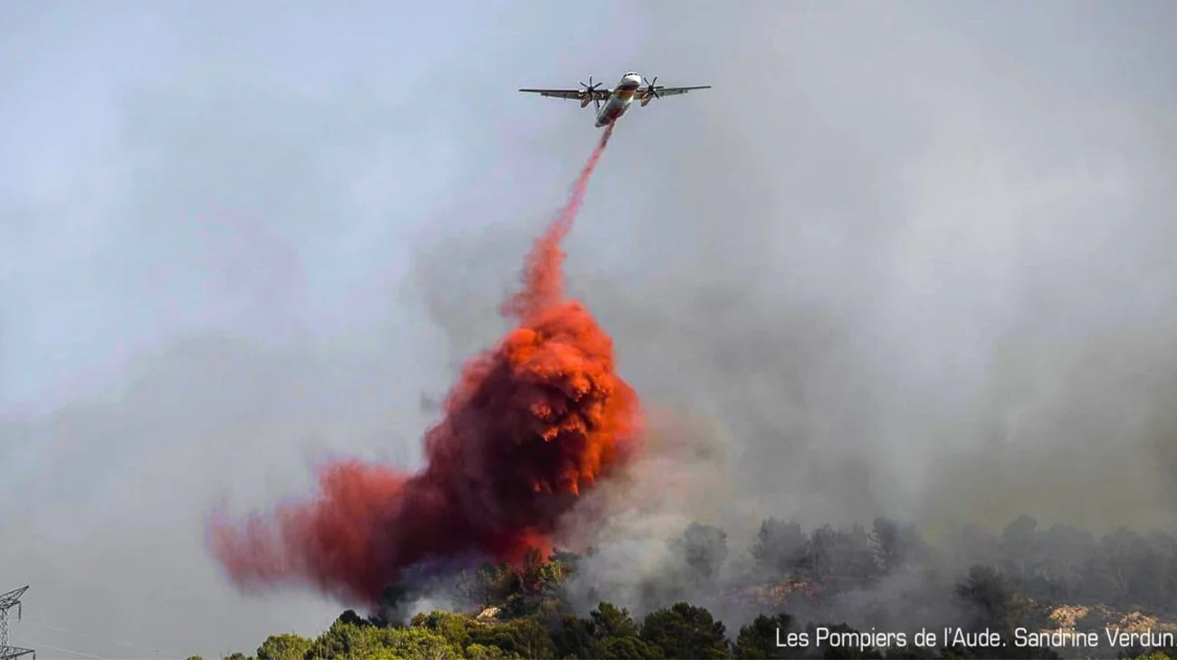 Incendio forestal supera el tamaño de París en Francia