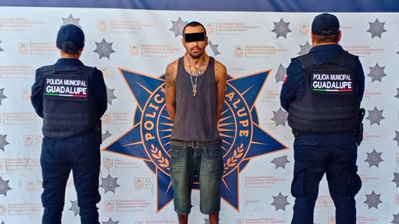 Cae 'El Lechuga' tras robar triciclo de vivienda en Guadalupe