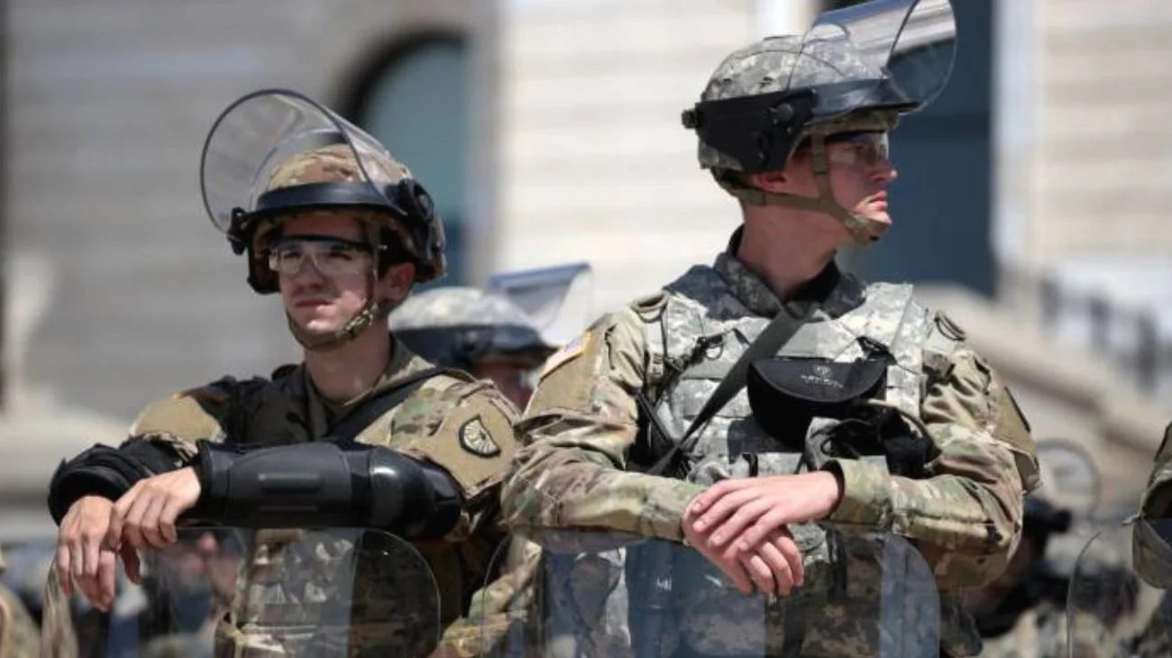 Trump despliega las tropas de la Guardia Nacional en Washington 