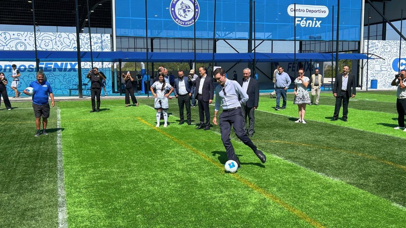 CNCI inaugura complejo deportivo de 4 mil metros cuadrados