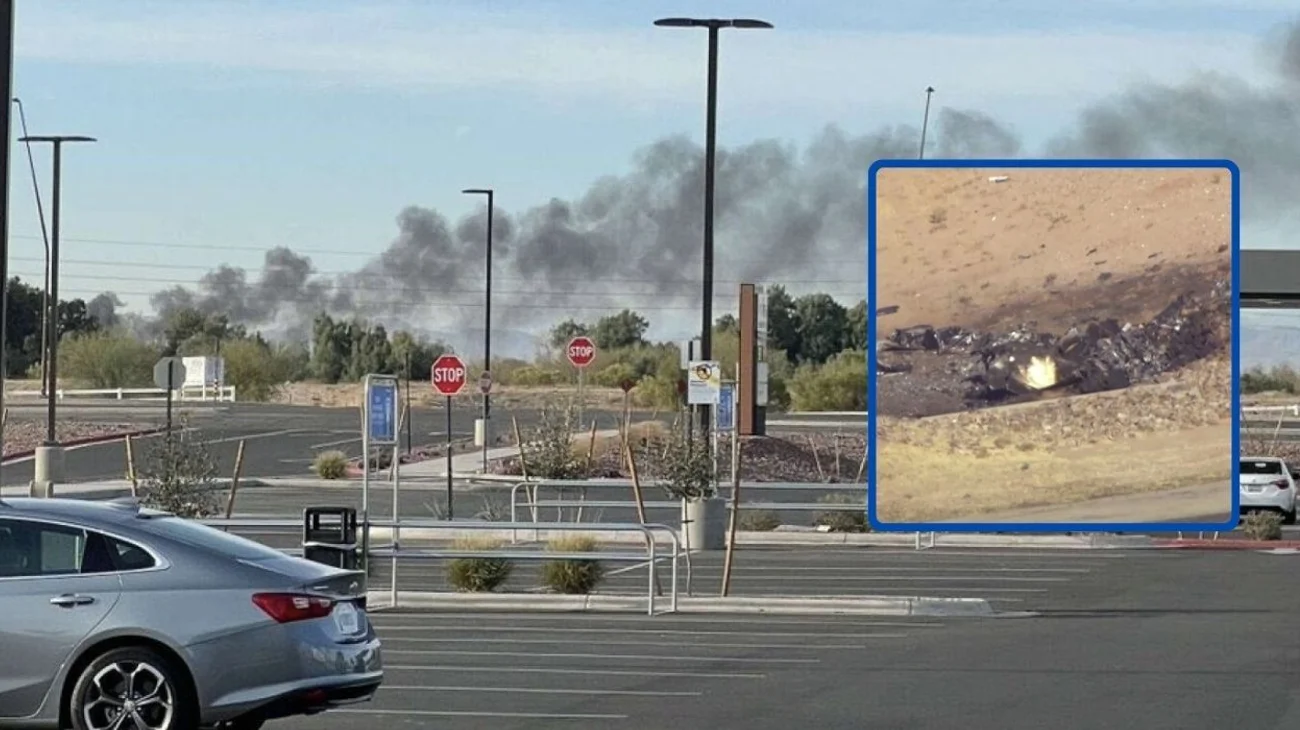 Dos muertos tras choque de aviones en Arizona 