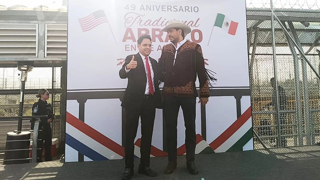 Abrazo Binacional en medio de tensión comercial y migratoria