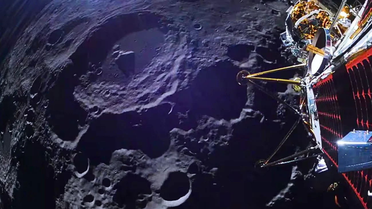 Nave Athena llegó a la Luna; desconoce si aterrizó verticalmente