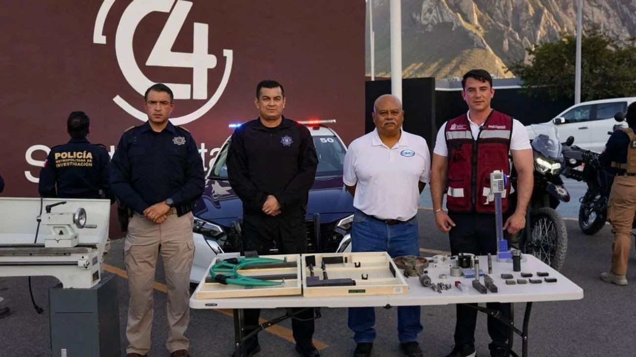 Recuperan maquinaria robada valuada en 350 mil pesos