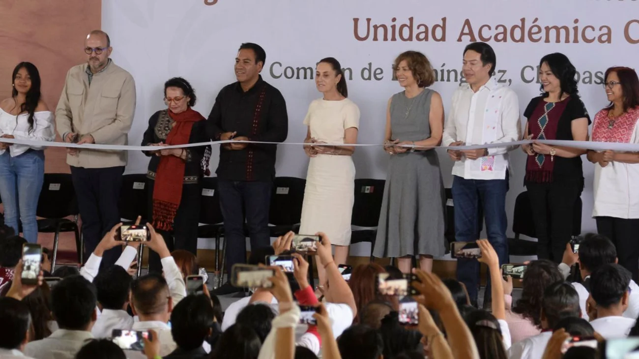 Inauguran primera universidad de Sheinbaum en la frontera