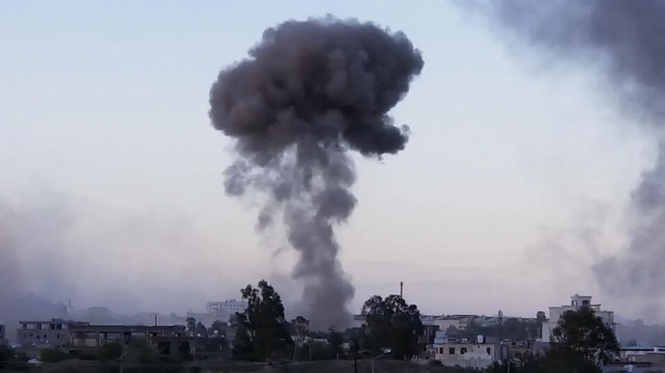 Hutíes condenan ataque aéreo de EU. y Reino Unido en Saná