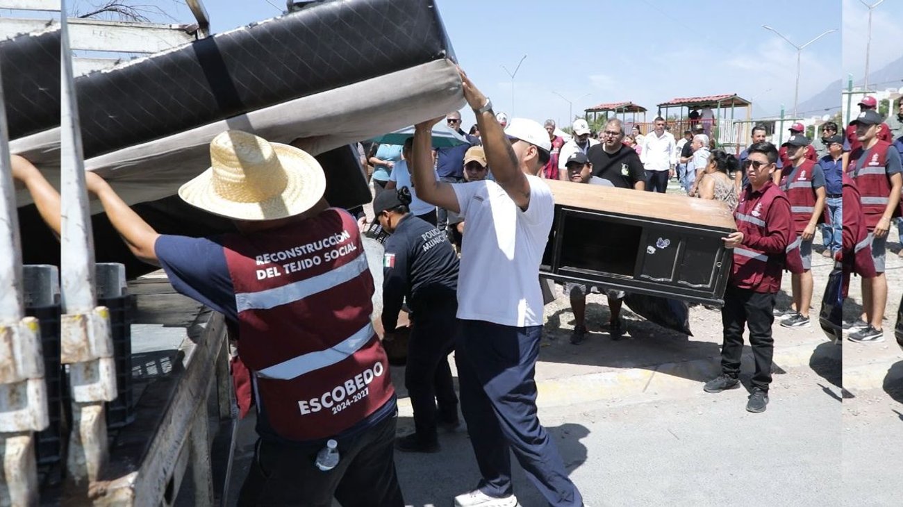 Lleva Escobedo brigada de servicios y limpieza a colonias