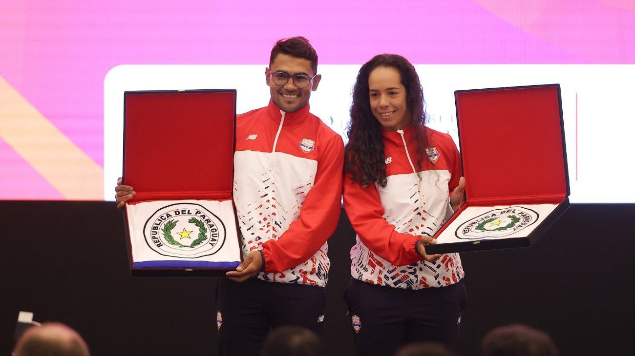 Encabezarán García y Mirena la delegación de Paraguay