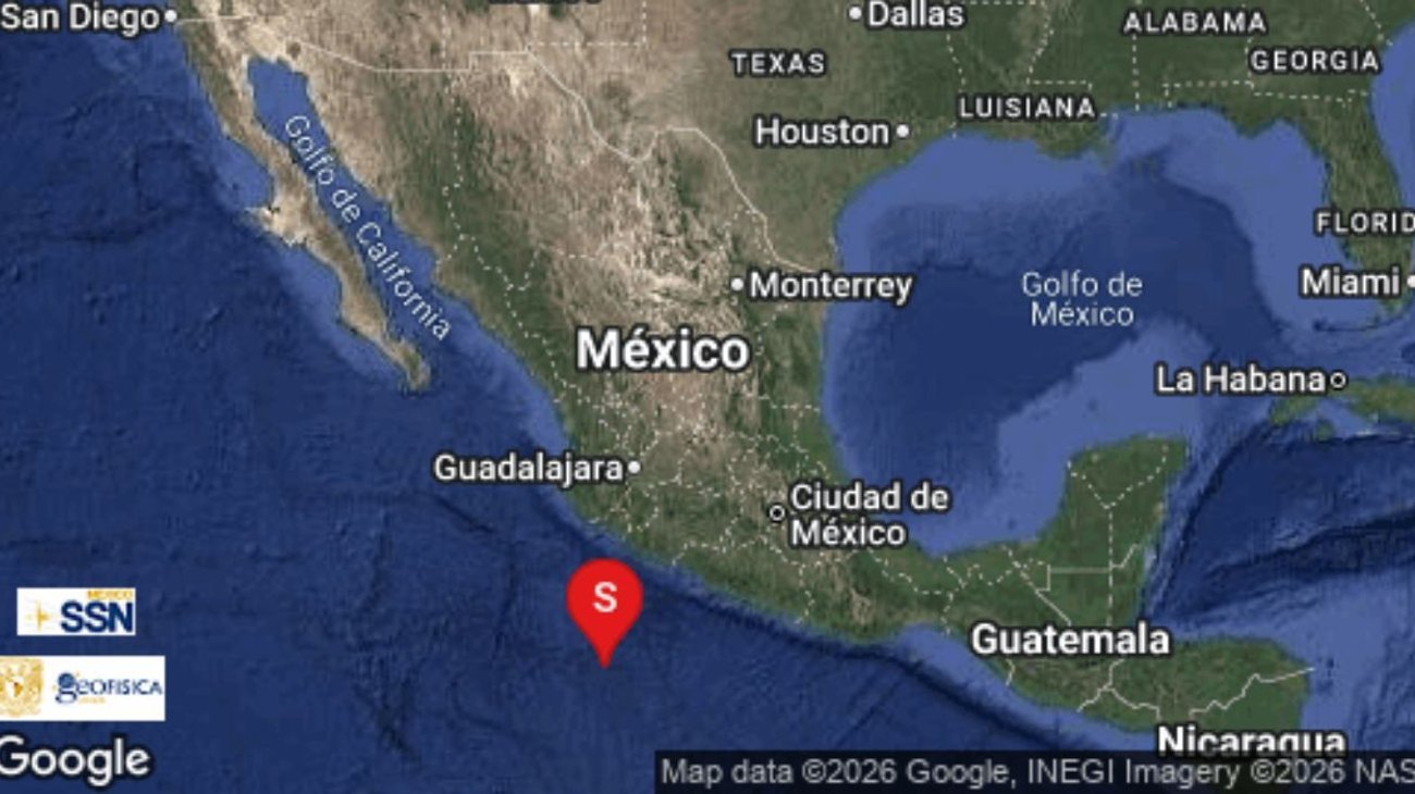 Sismo de 5.5 de magnitud en costas de Michoacán