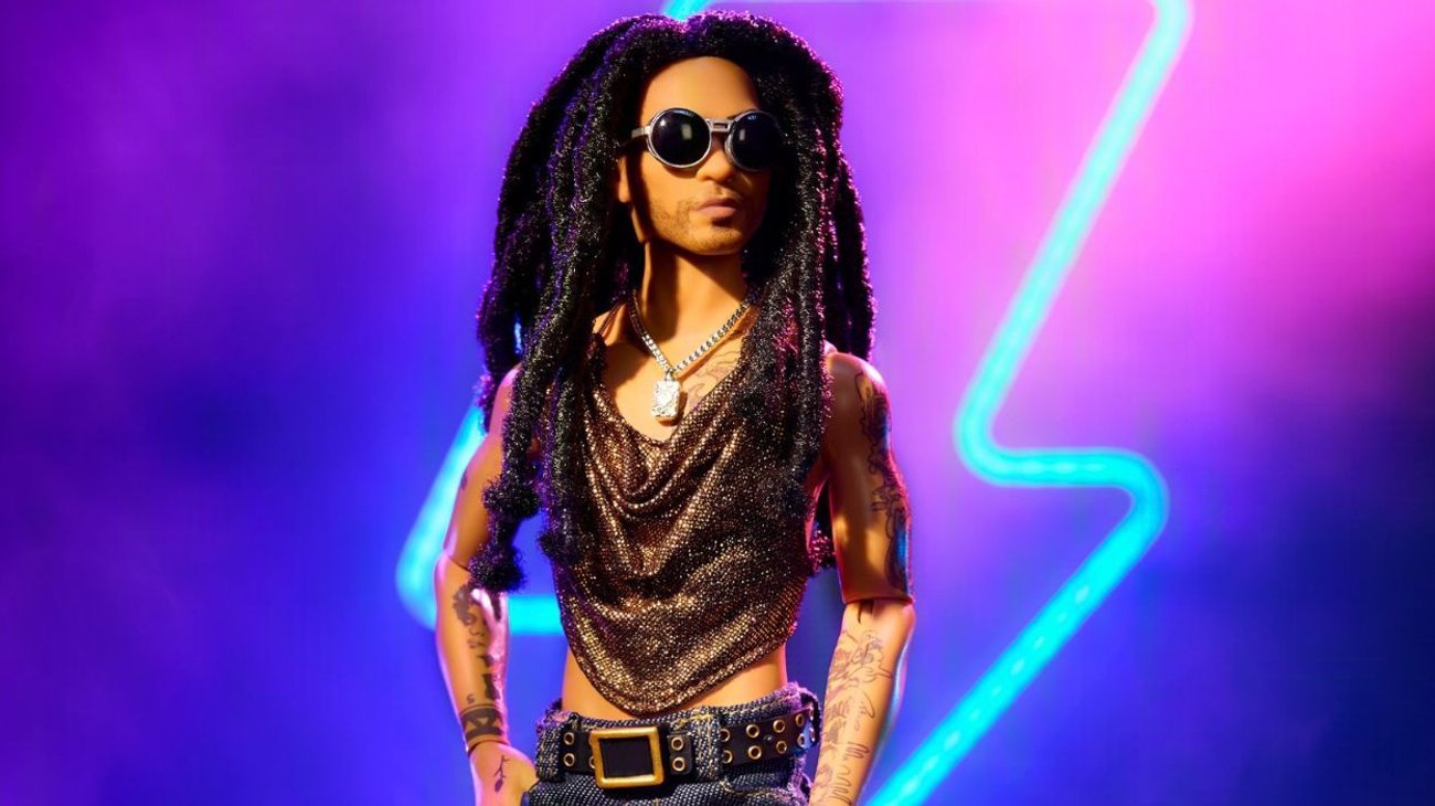 Transforman a Lenny Kravitz en figura de colección Ken
