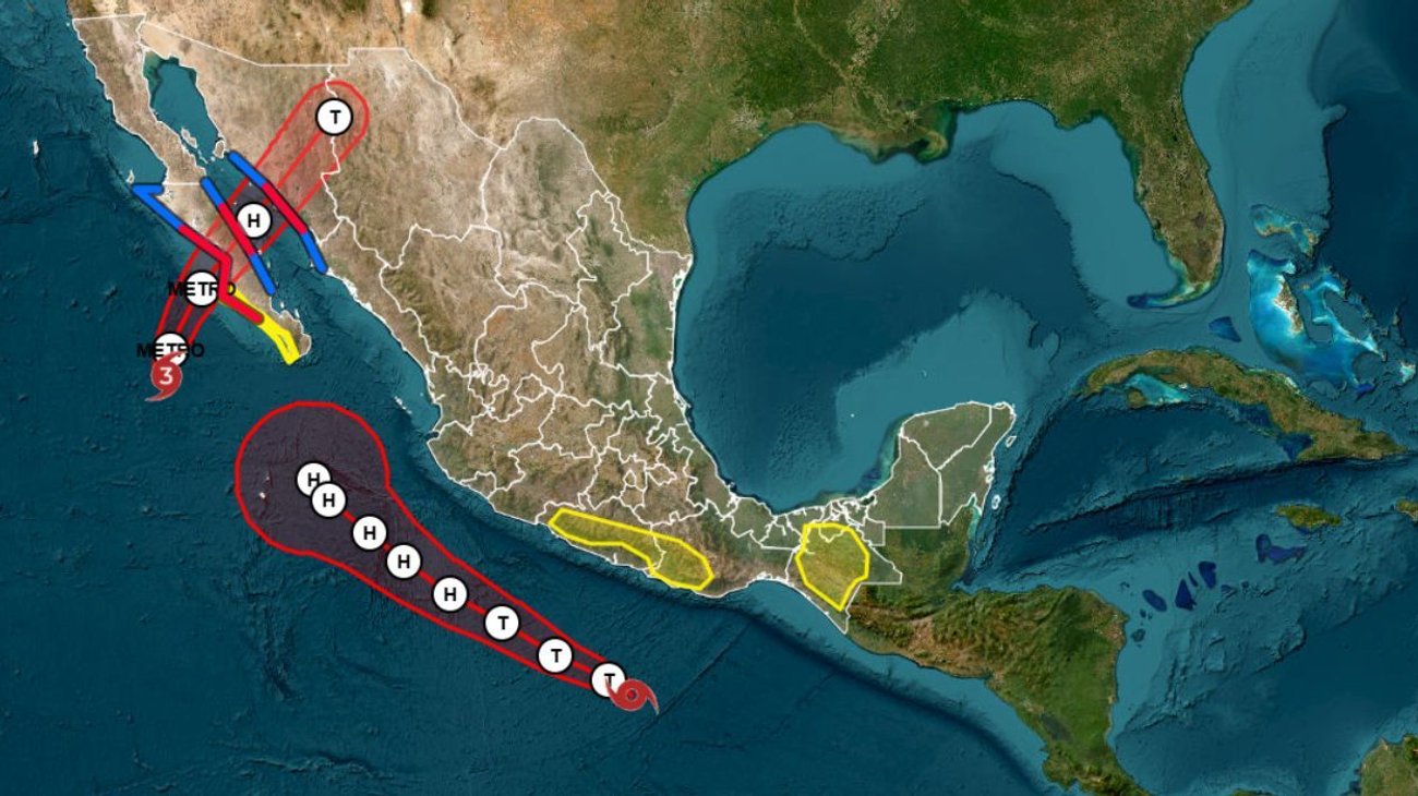 Se intensifica la depresión Dieciocho-E a tormenta Rachel