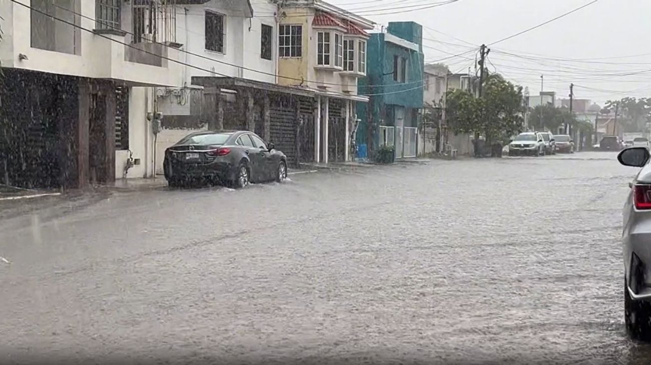 Provocan intensas lluvias severas inundaciones en Tampico
