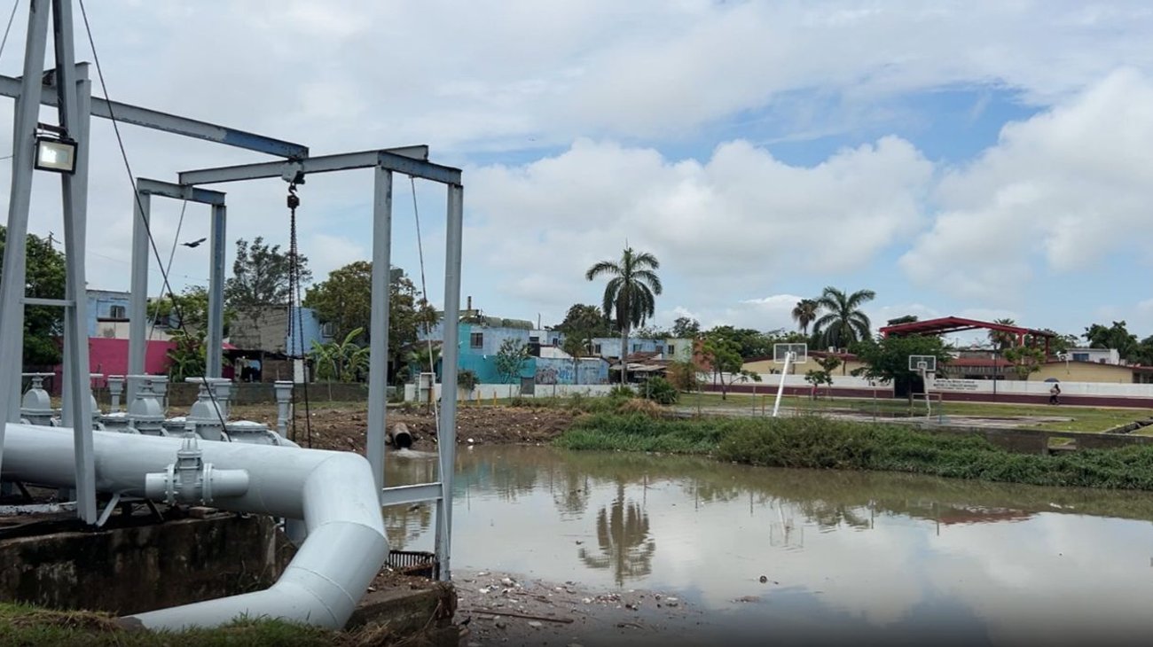 Intensifican labores de desazolve por temporada de lluvias